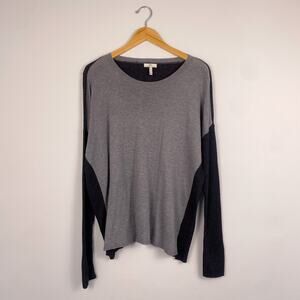 Joie Dixie Colorblock Pullover Sweater Large